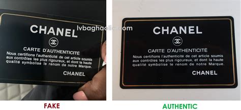 fake black and white chanel bag|authenticity card chanel.